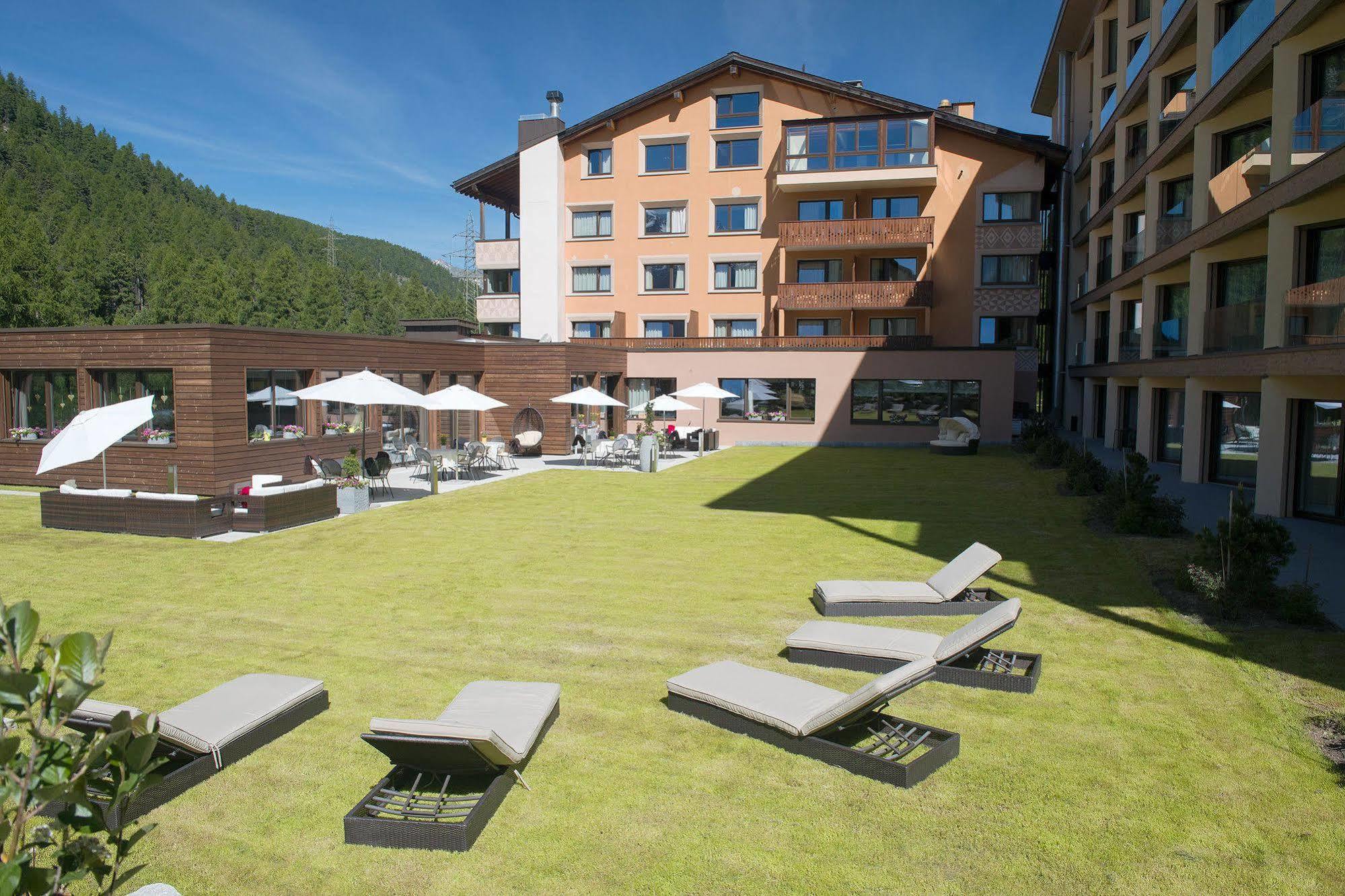 Hotel Palue Pontresina Extérieur photo